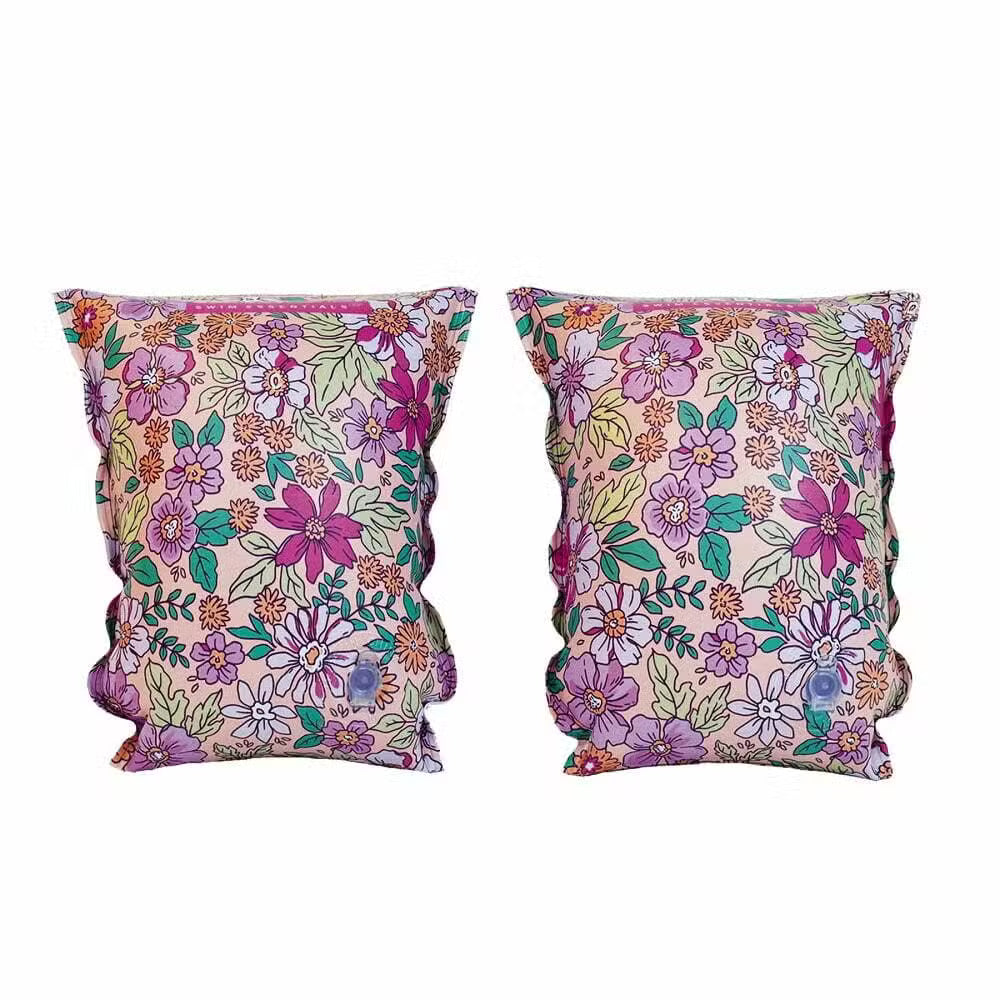 Swim Essentials Badevinger Blomster 0-2 år