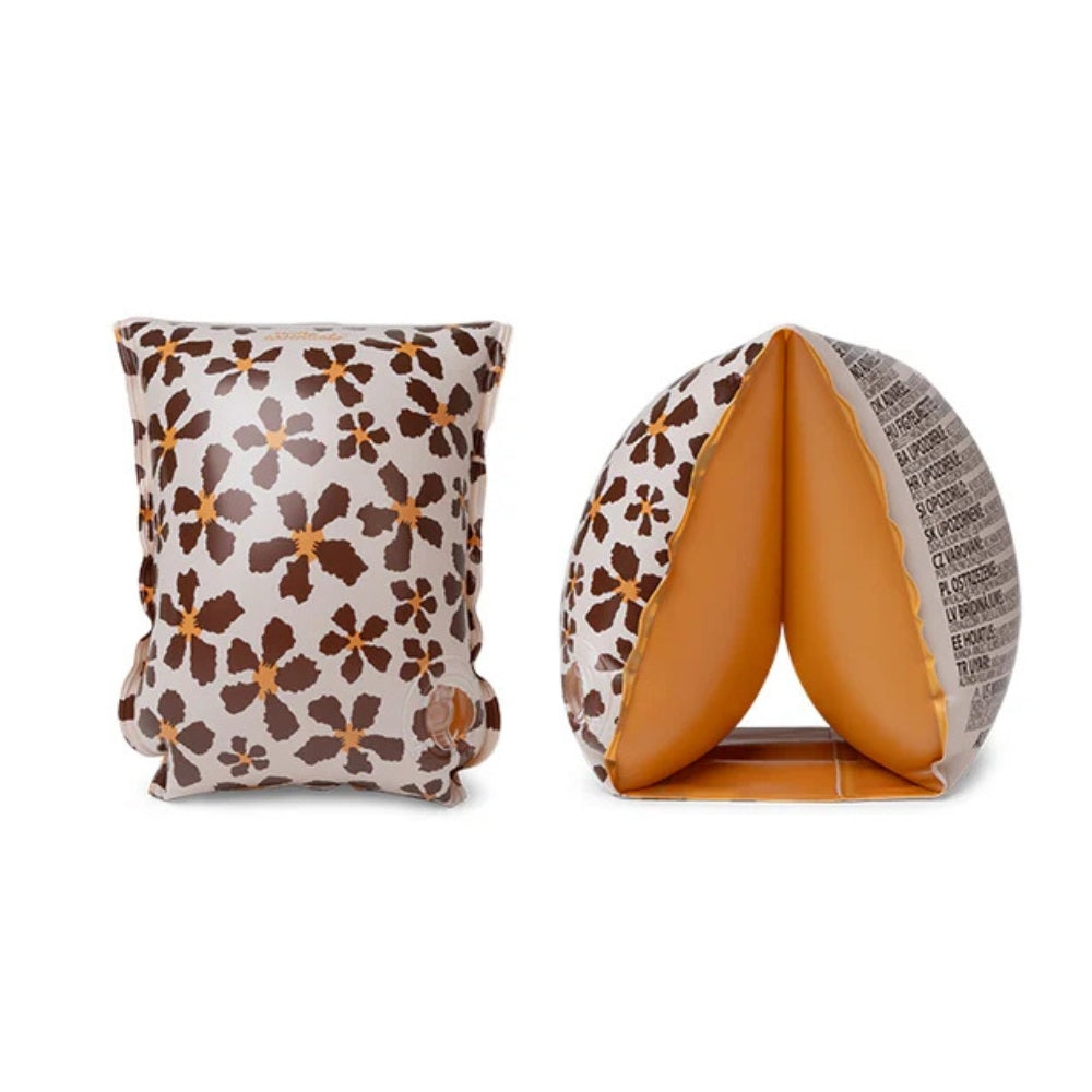 Swim Essentials Badevinger Wild Floral 2-6 År, farverige badevinger med blomsterdesign til børn.