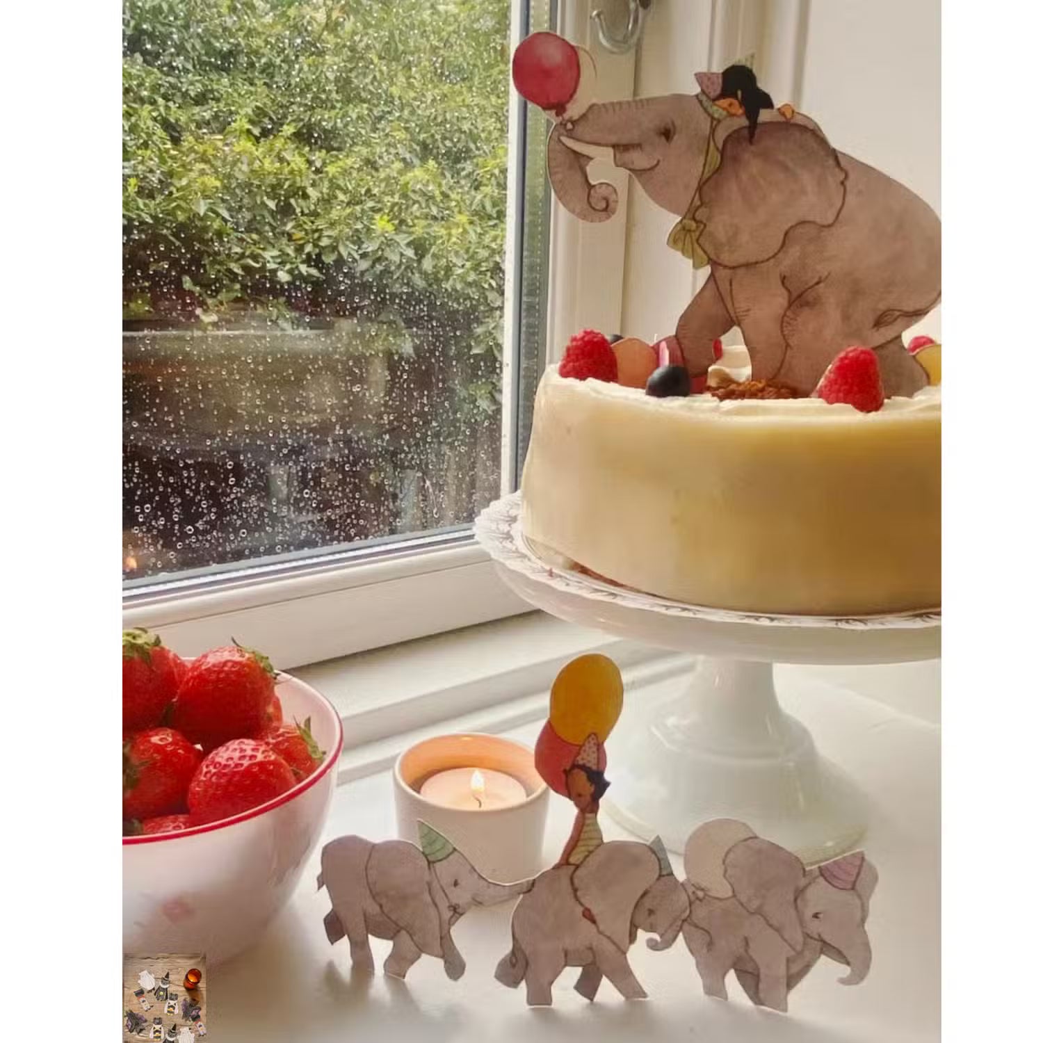 Tall Hat Tales Papirklip Elefant