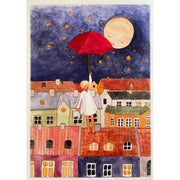 Tall Hat Tales Plakat Ole Lukøje A3