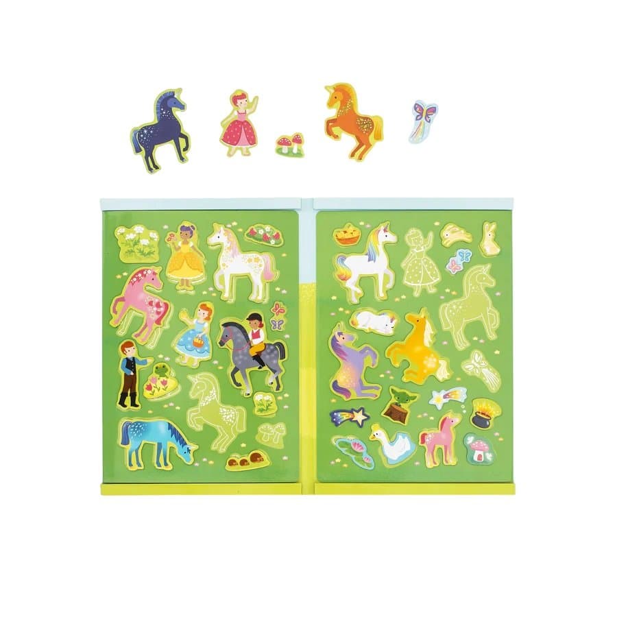 Tiger Tribe Magnetbog Enhjørning