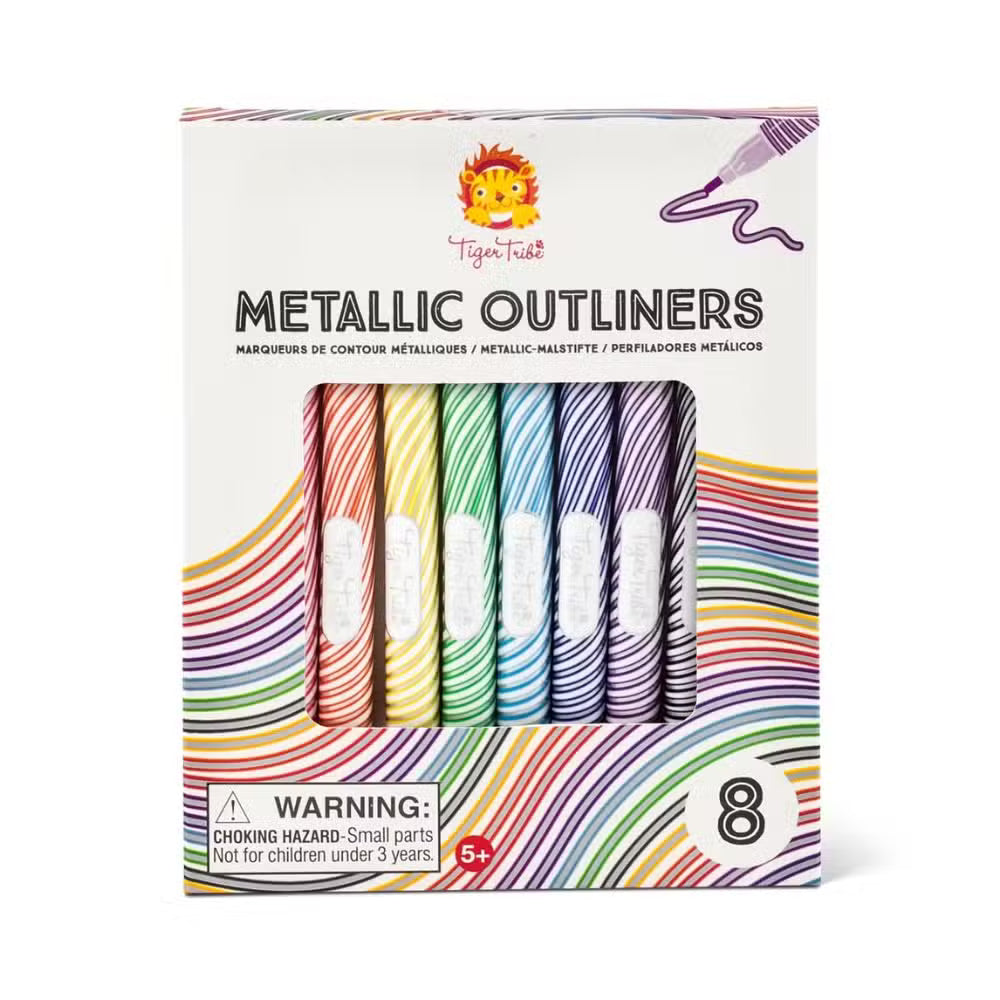 Tiger Tribe Metalisk Outliners