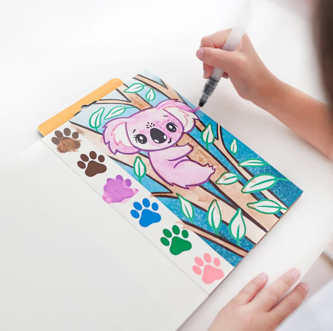 Tiger Tribe Vandfarvesæt Dyr