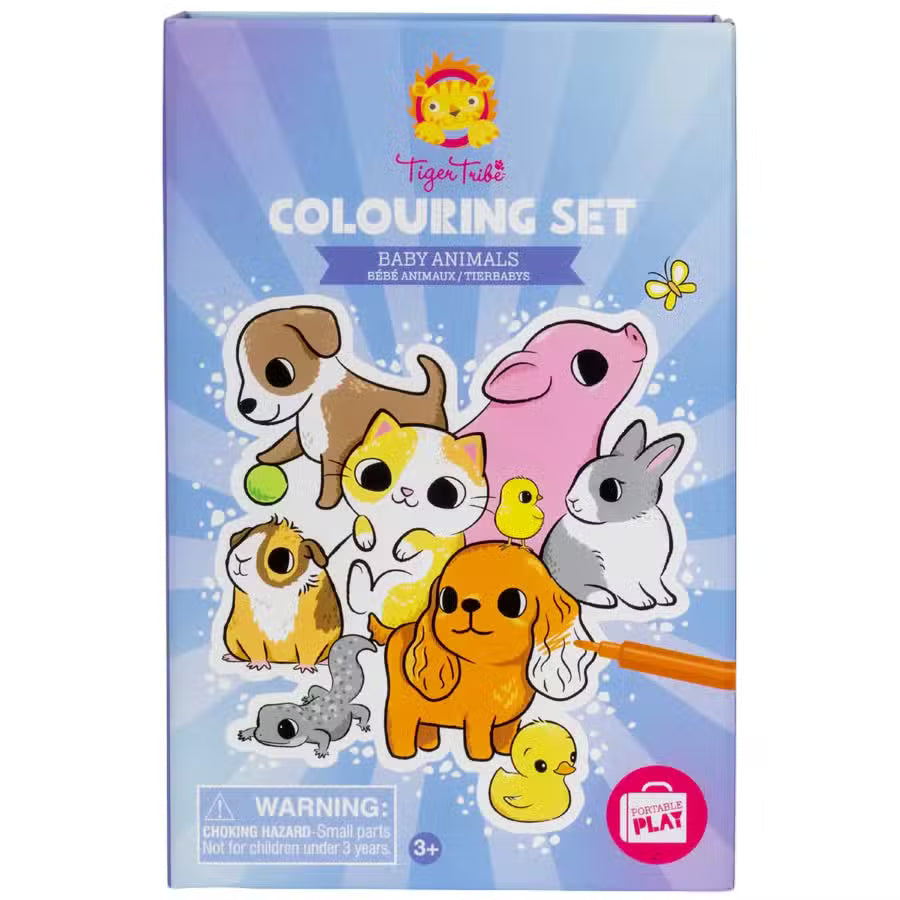 Tiger Tribe Tegnesæt Dyreunger