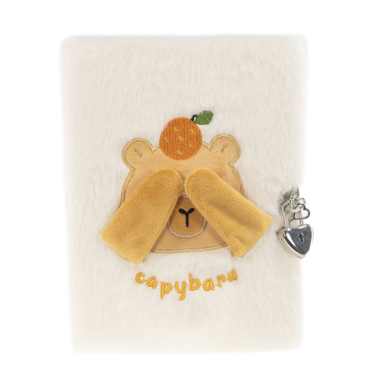 Tinka Dagbog Med Lås Capybara Creme