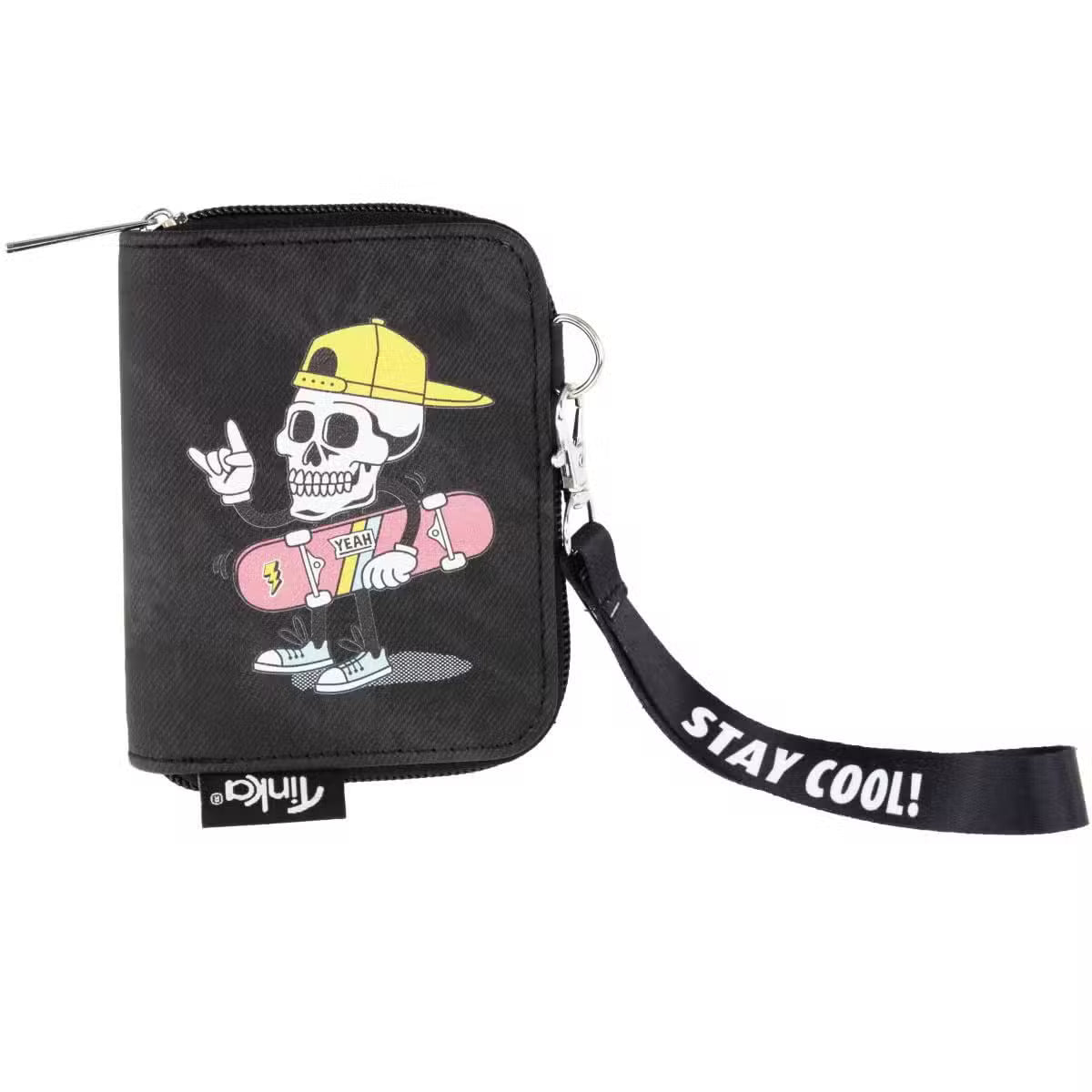 Tinka Pung Skelet Med Skateboard