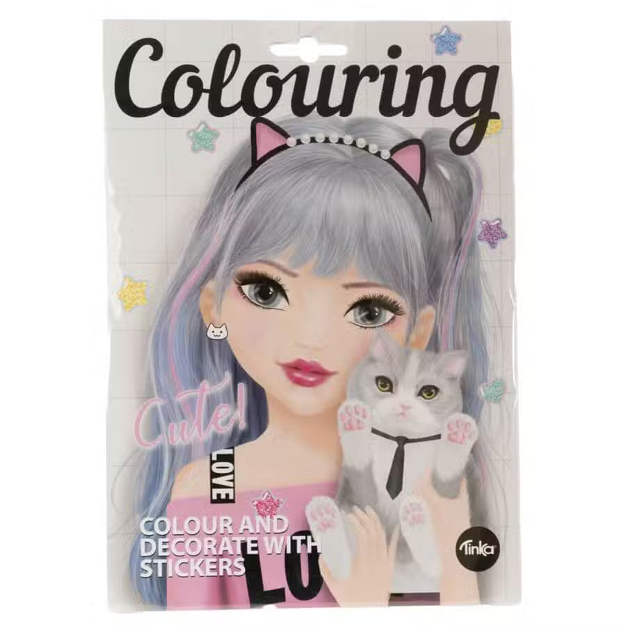 Tinka DIY Billede Med Stickers Cute