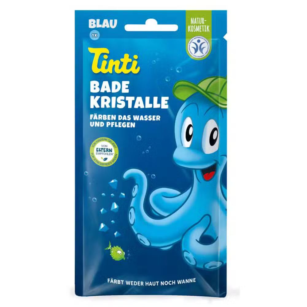 Tinti Badekrystaller Blå