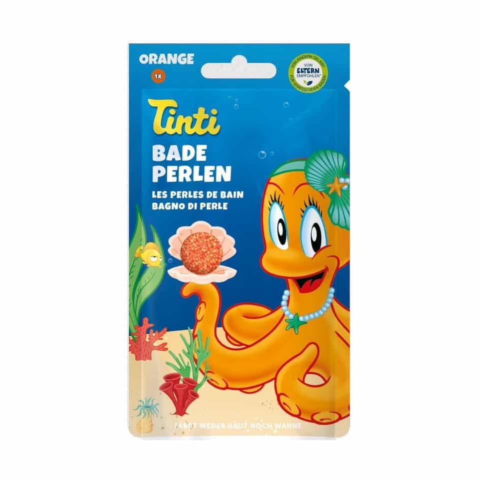 Tinti badeperler orange