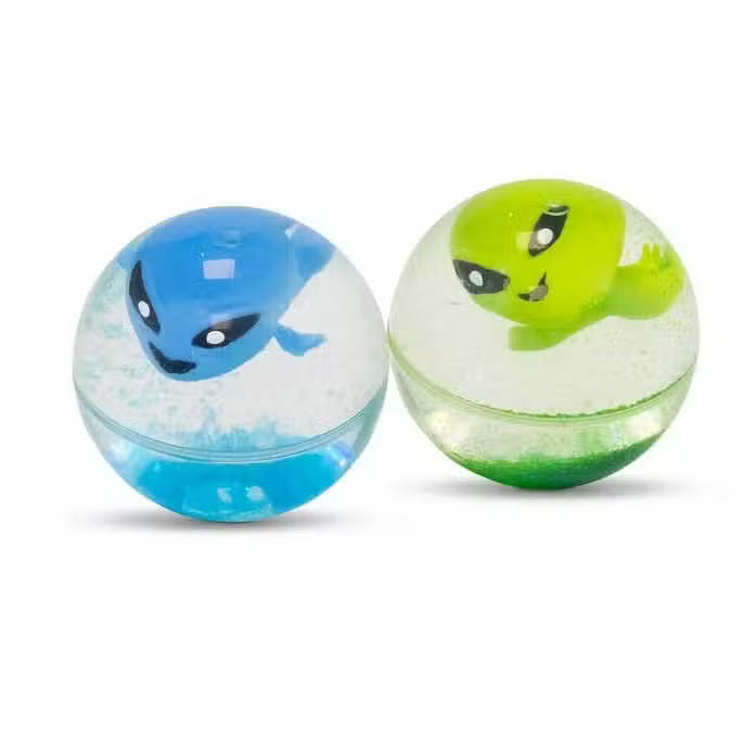 Hoppebold Alien Med Lys