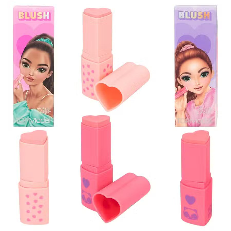 Top Model Blush Stick Hjerte Assorteret - 1 Stk