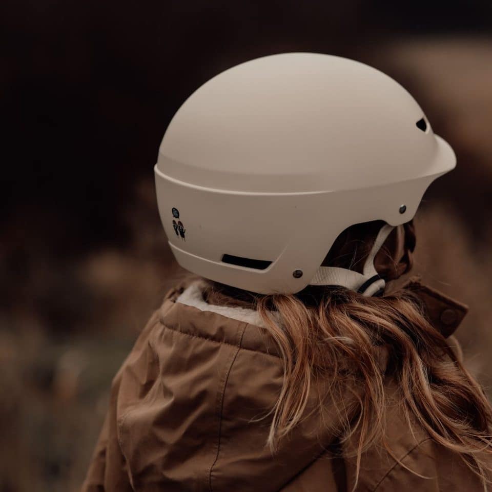 Trybike Cykelhjelm Retro Creme