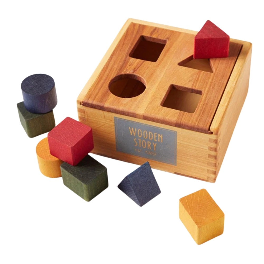 Wooden Story Puttekasse - Regnbue