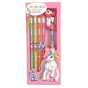 Ylvi Blyantsæt Med Viskelæder 5 Pak