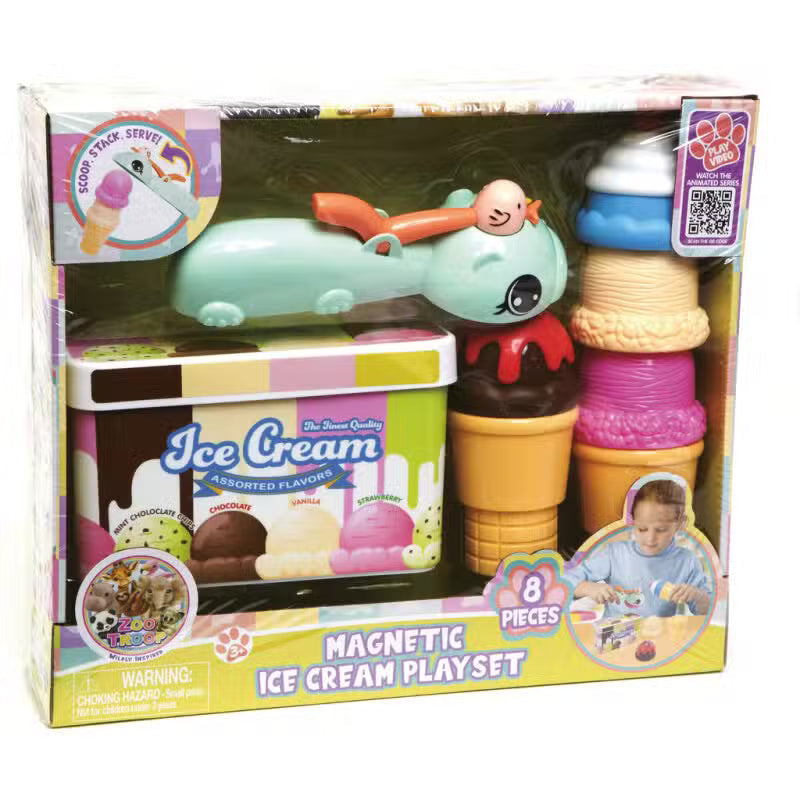 Zoo Troop Magnetisk Issæt