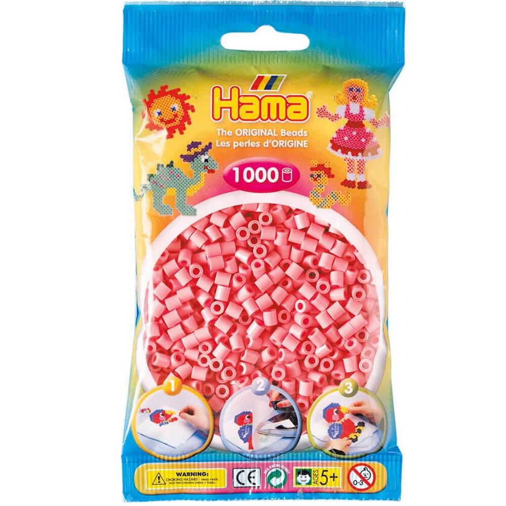 Hama Midi Perler 1000 Stk Pink