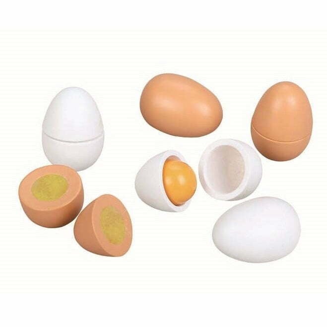 Mamamemo æg i bakke hvid brun