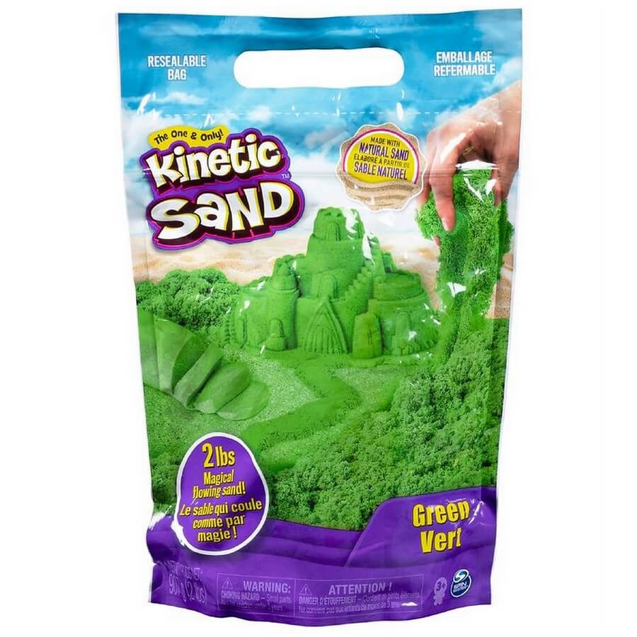 Kinetic Sand Grøn – 900 Gram