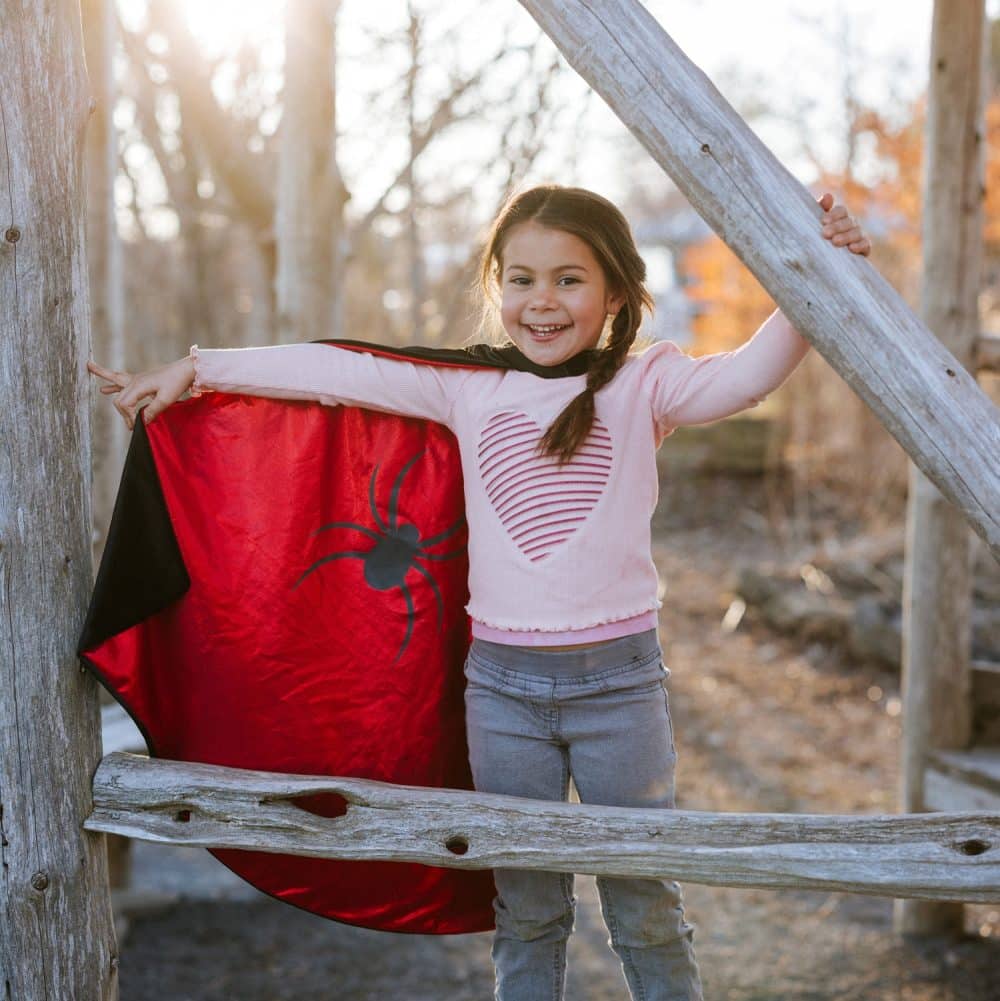 Great Pretenders Vendbar Kappe Spiderman Batman