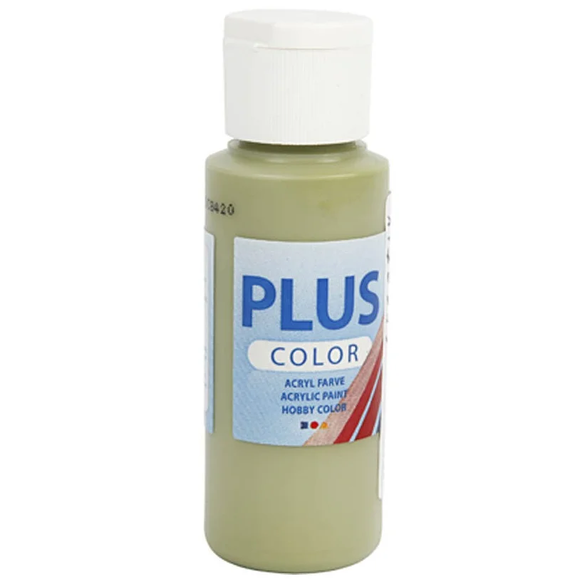 Plus color akryl maling 60 ml - eucalyptus