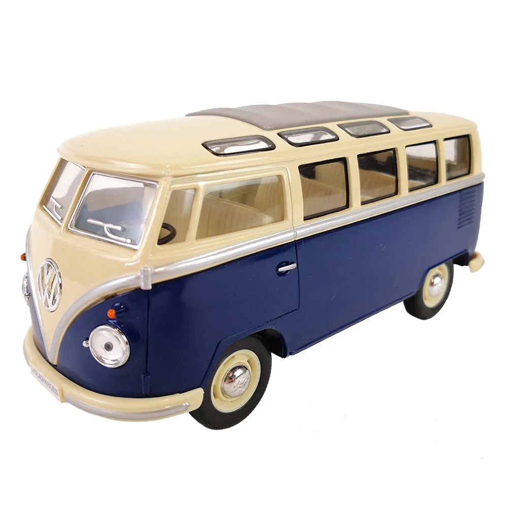 Klassisk VW bus 1962 - Blå