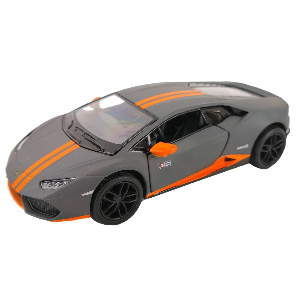 Lamborghini huracan med pullback- mørk grå