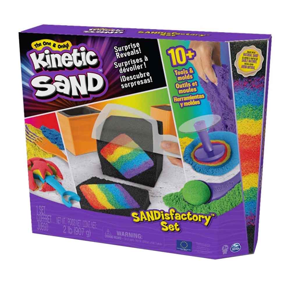 Kinetic Sand sandsæt - SANDisfactory