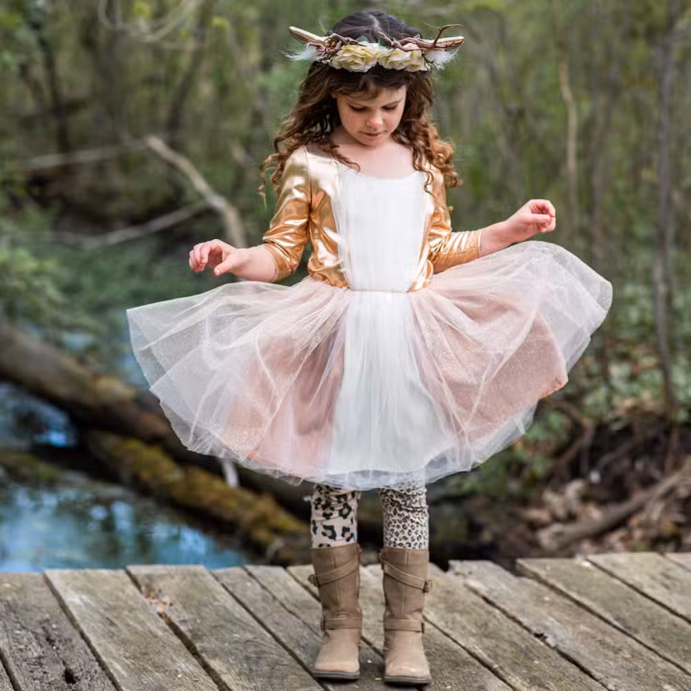 Great Pretenders Dådyr Kjole Med Gevir 2 Great Pretenders Dådyr Kjole Med Gevir - Billede 2