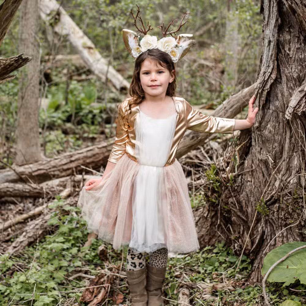 Great Pretenders Dådyr Kjole Med Gevir 3 Great Pretenders Dådyr Kjole Med Gevir - Billede 3