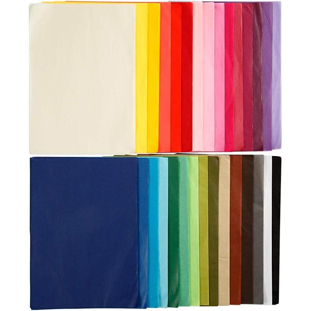 Creative silkepapir A4 300 ark - Assorterede farver