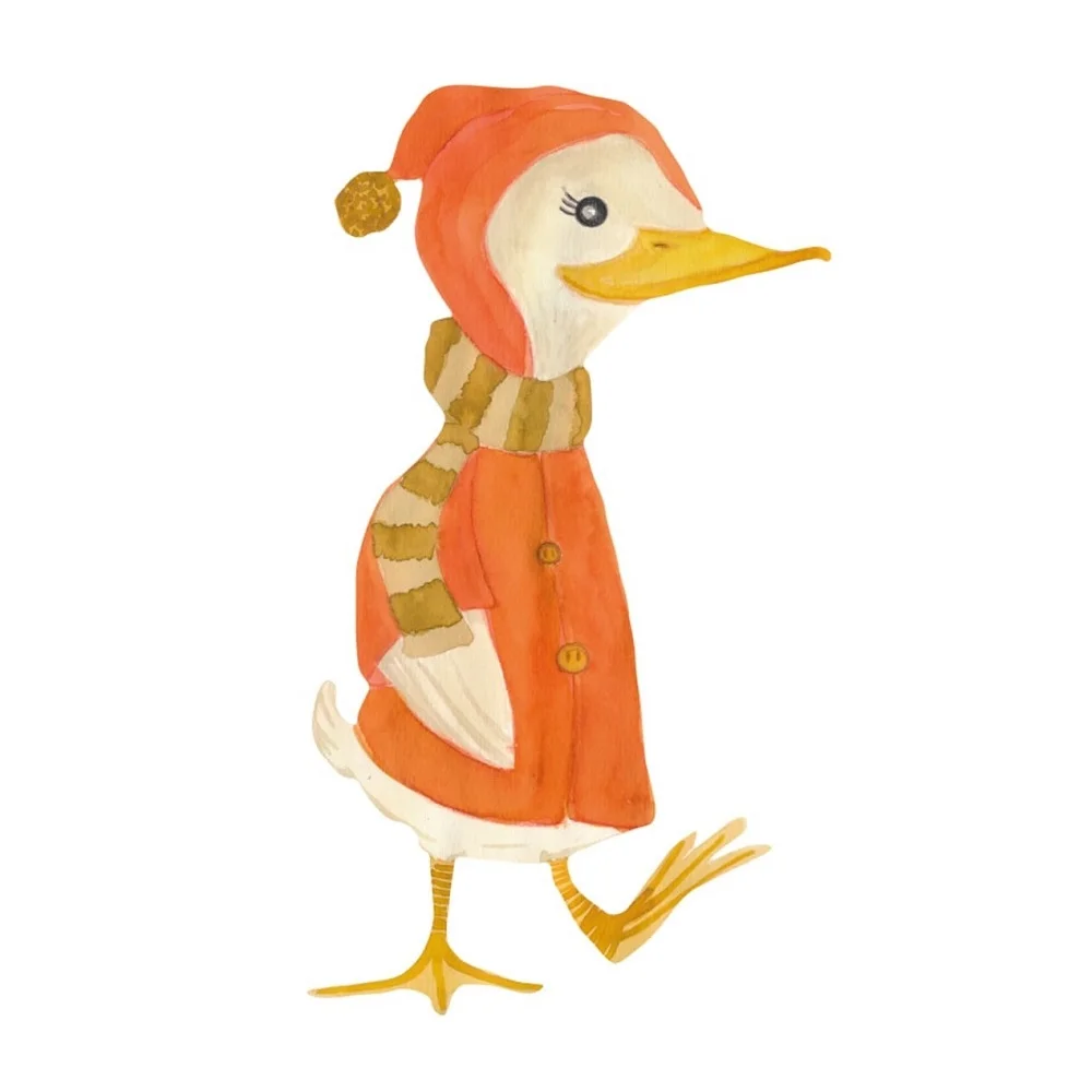 That's Mine wallsticker - Petra the duck
