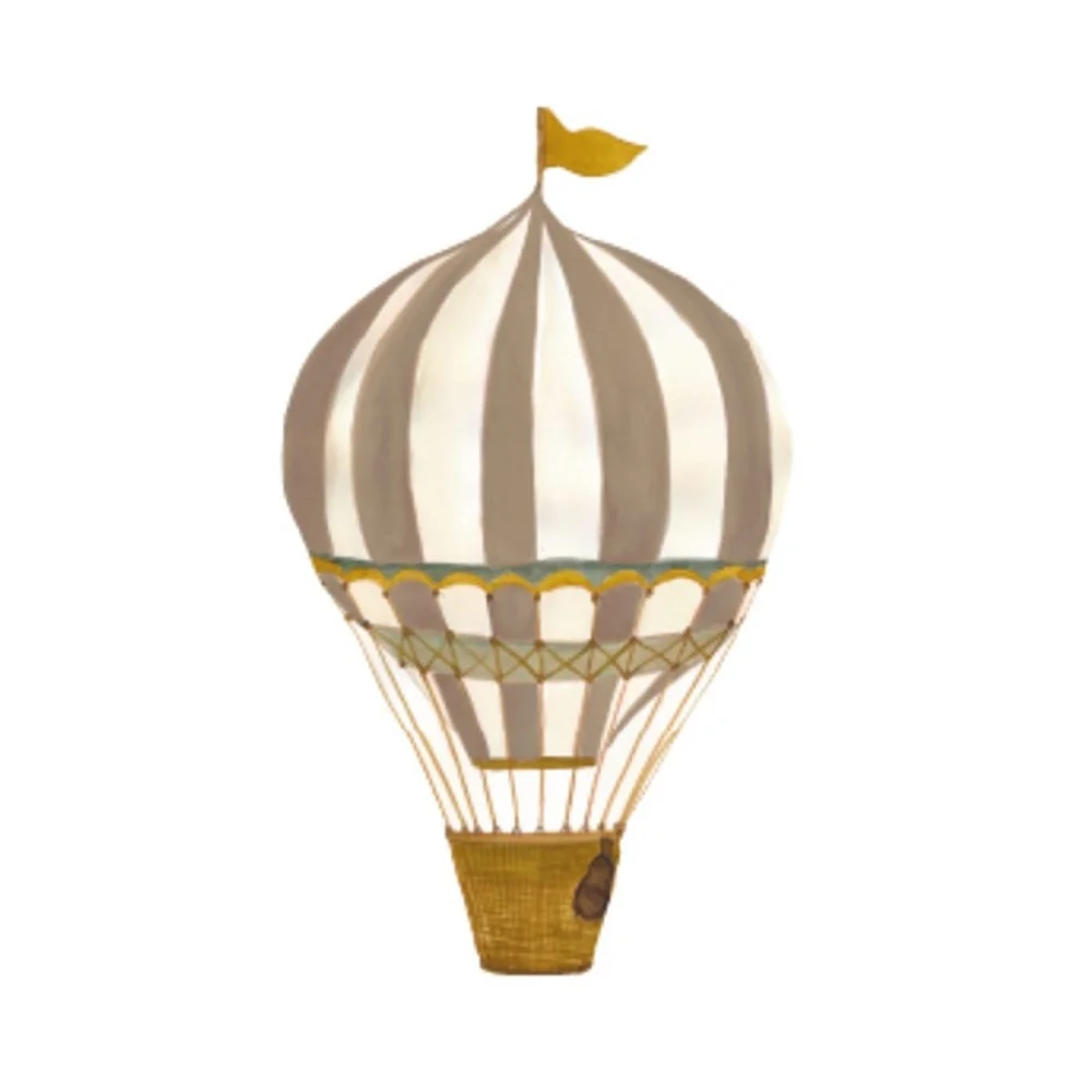 That's Mine wallsticker luftballon lille - Brun