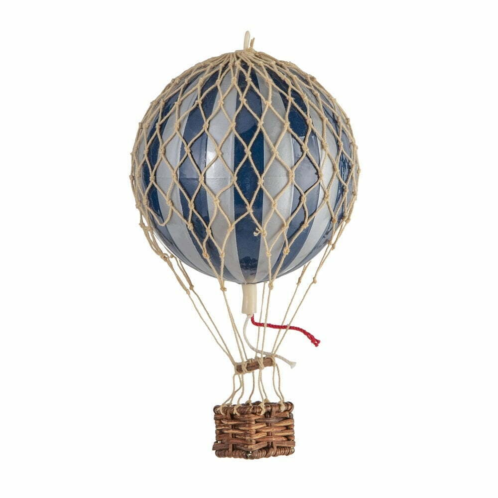 Authentic Models Luftballon Lille Silver Navy - 8,5 cm