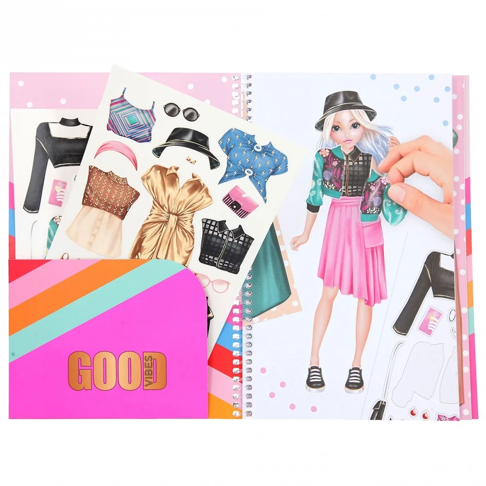 Topmodel Klistermærkebog Dress Me Up 121 Stickers