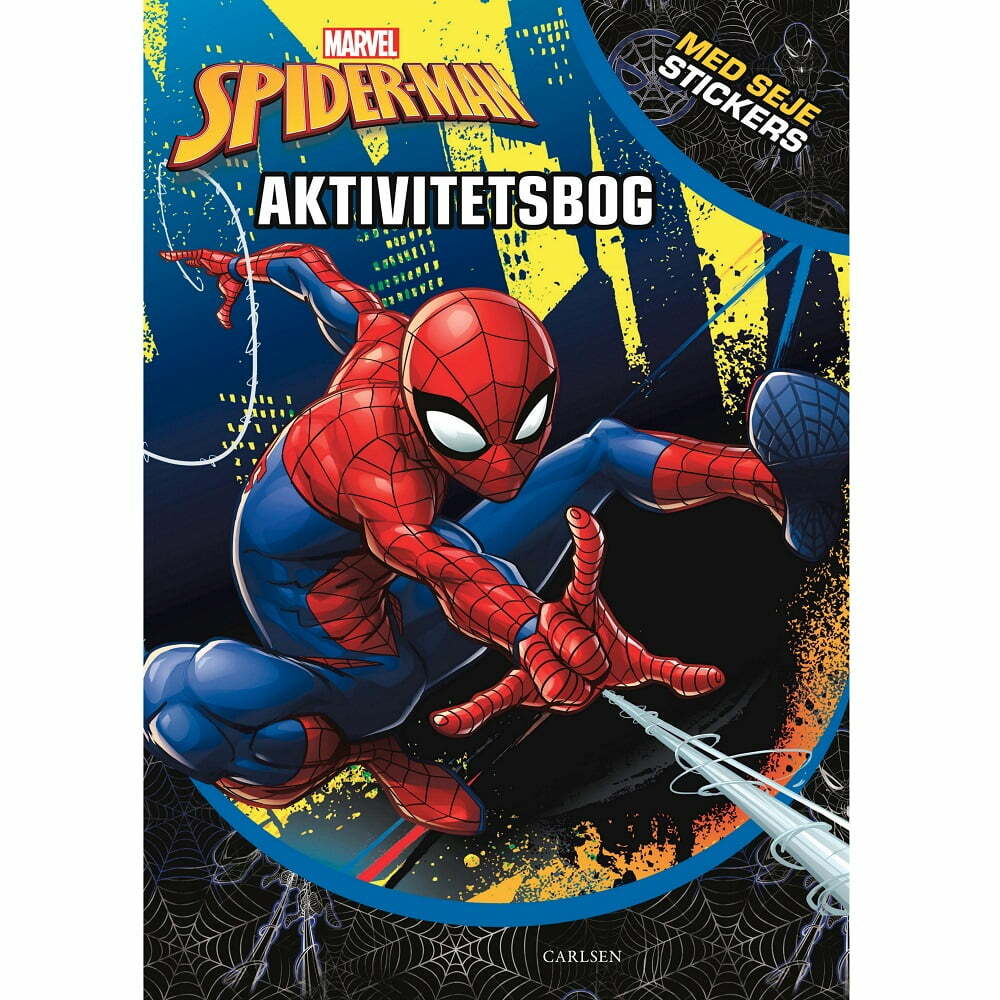 Marvel Spiderman Aktivitetsbog Med Stickers