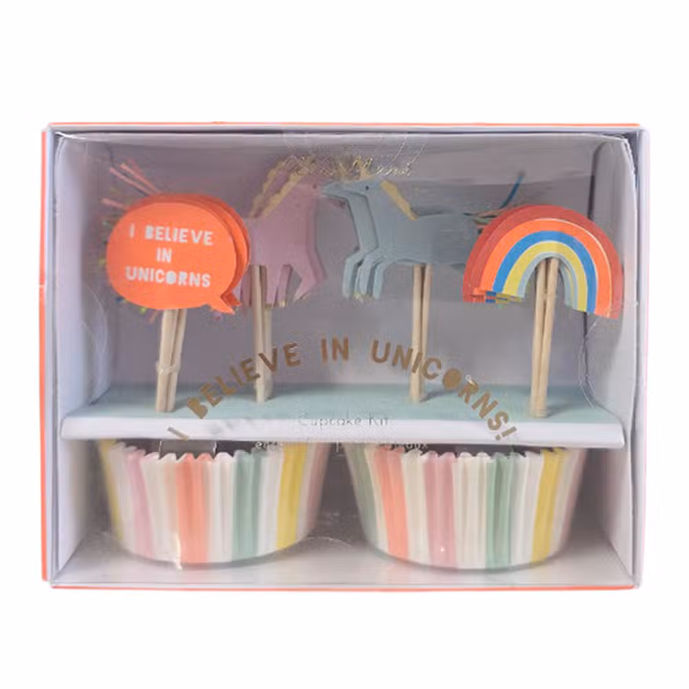 Meri Meri Cupcakekit Enhjørning