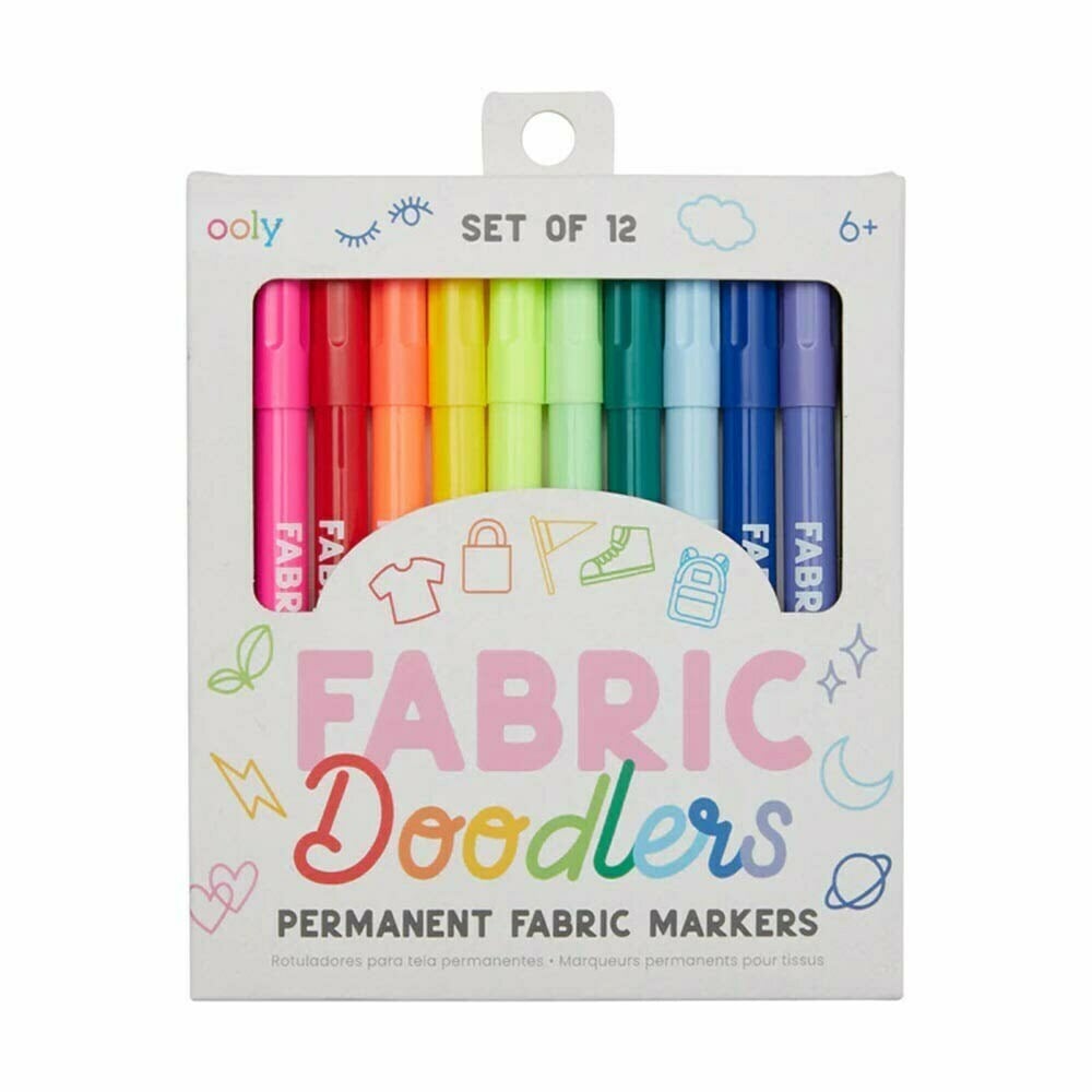 Ooly Tekstiltusser Fabric Doodlers