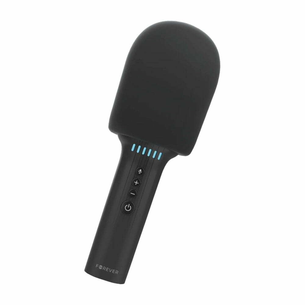 Forever Mikrofon Singit Bluetooth Sort