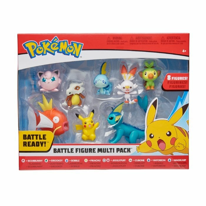 Pokemon Battle Figure 8 Pak