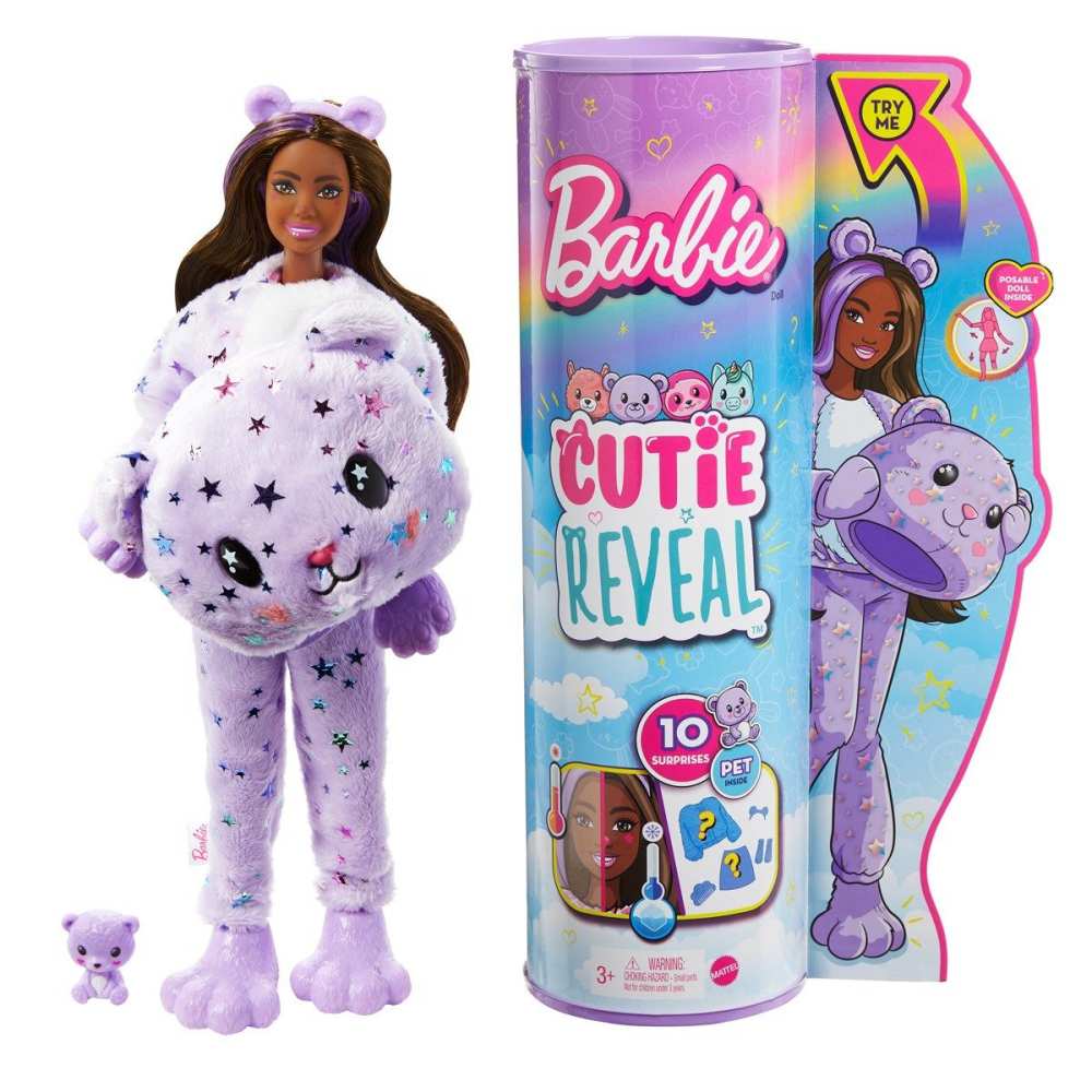Barbiedukke Cutie Reveal Dreamland Bjørn
