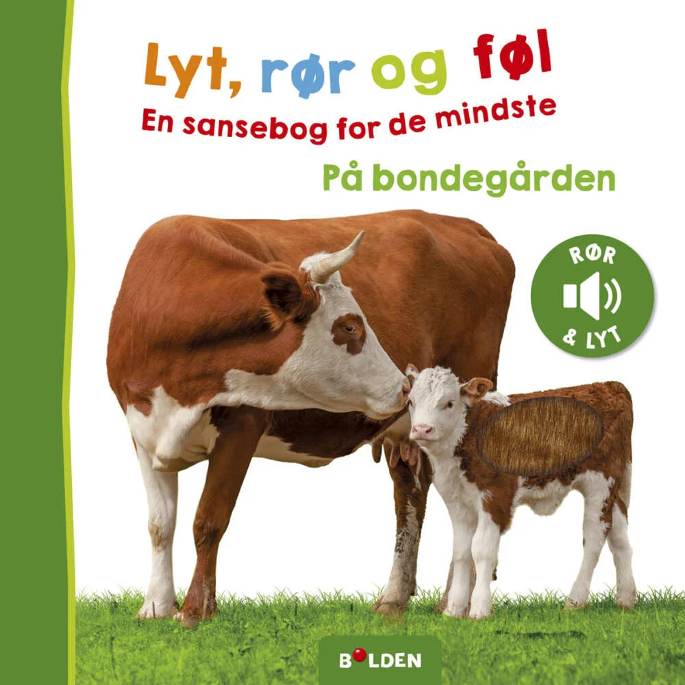 Sansebog Lyt Rør og Føl På Bondegården