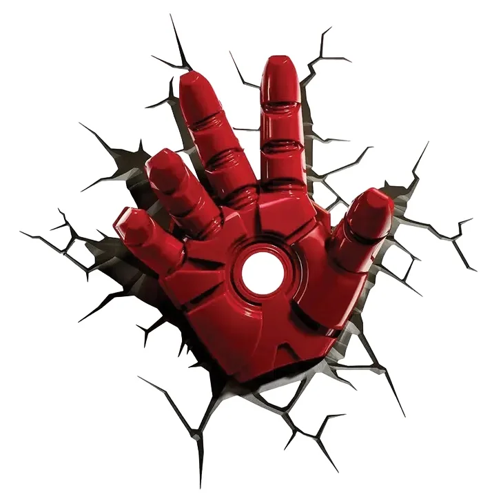 Marvel Væglampe Iron Man Hånd