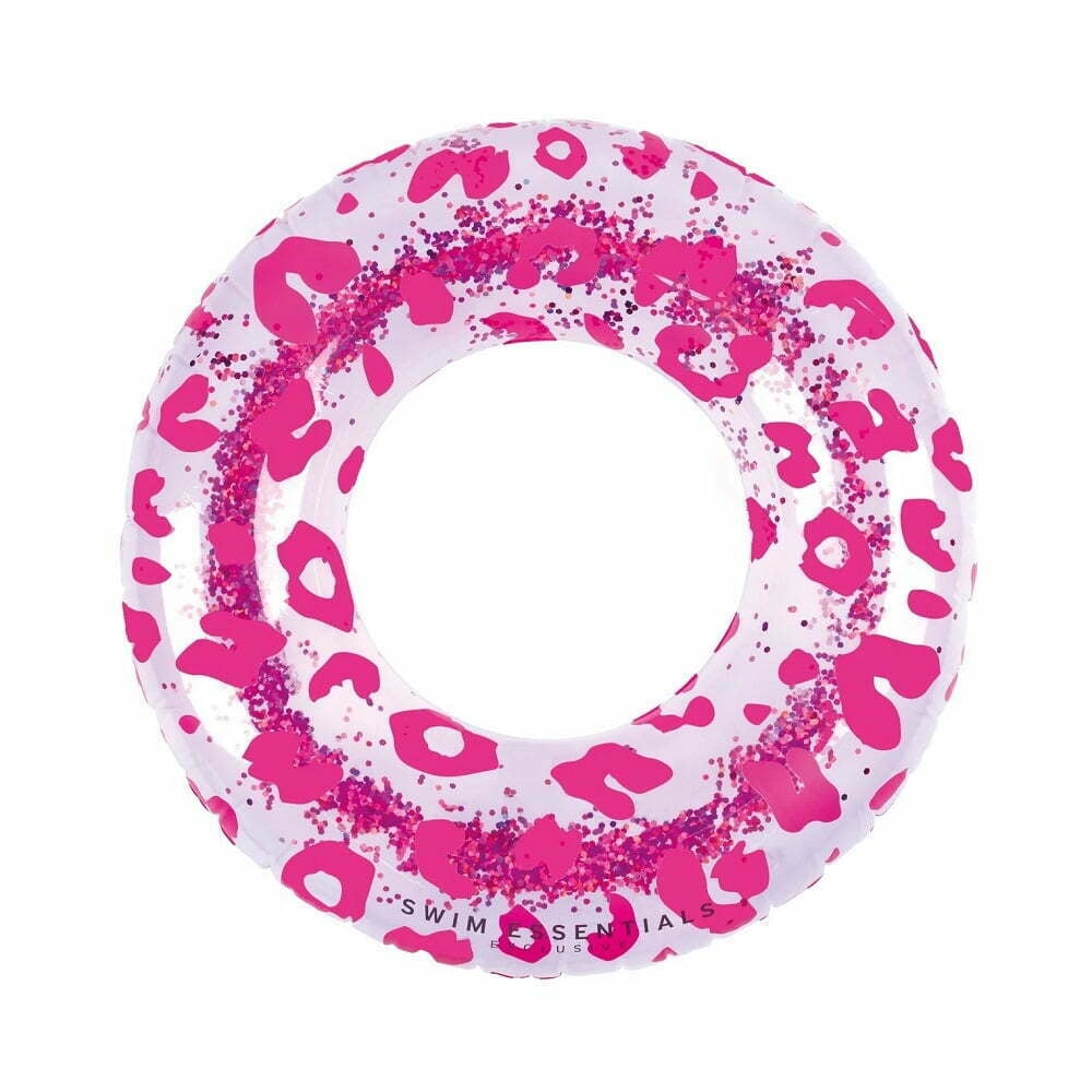 Swim Essentials Badering Leopard Pink
