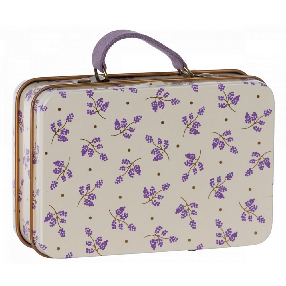 Maileg Lille Kuffert Lavender