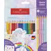 Faber Castell Farveblyanter Enhjørning 24 Stk