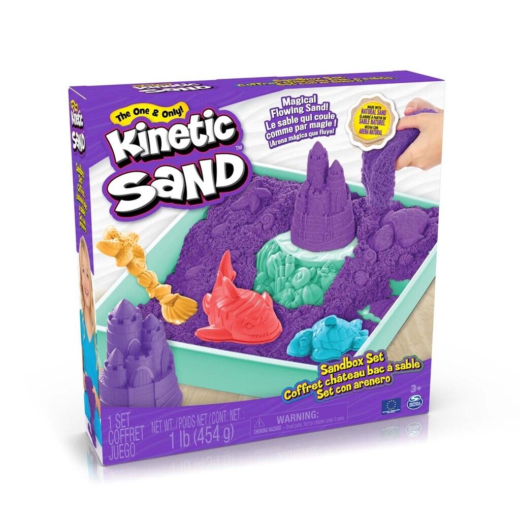 Kinetic Sand Sandsæt Lilla Med Bakke