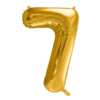 PartyDeco Tal Ballon 7 Guld