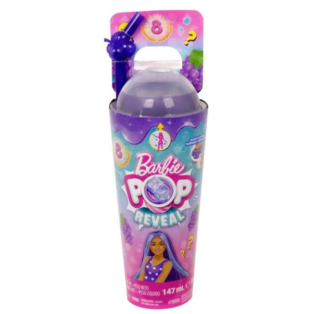 Barbiedukke Pop Reveal Juicy Fruits Grape