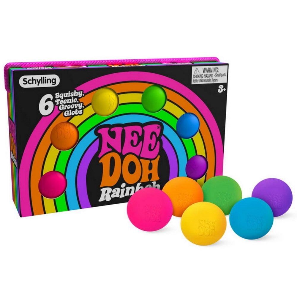 NeeDoh Squishy Bold Rainbow Teenie