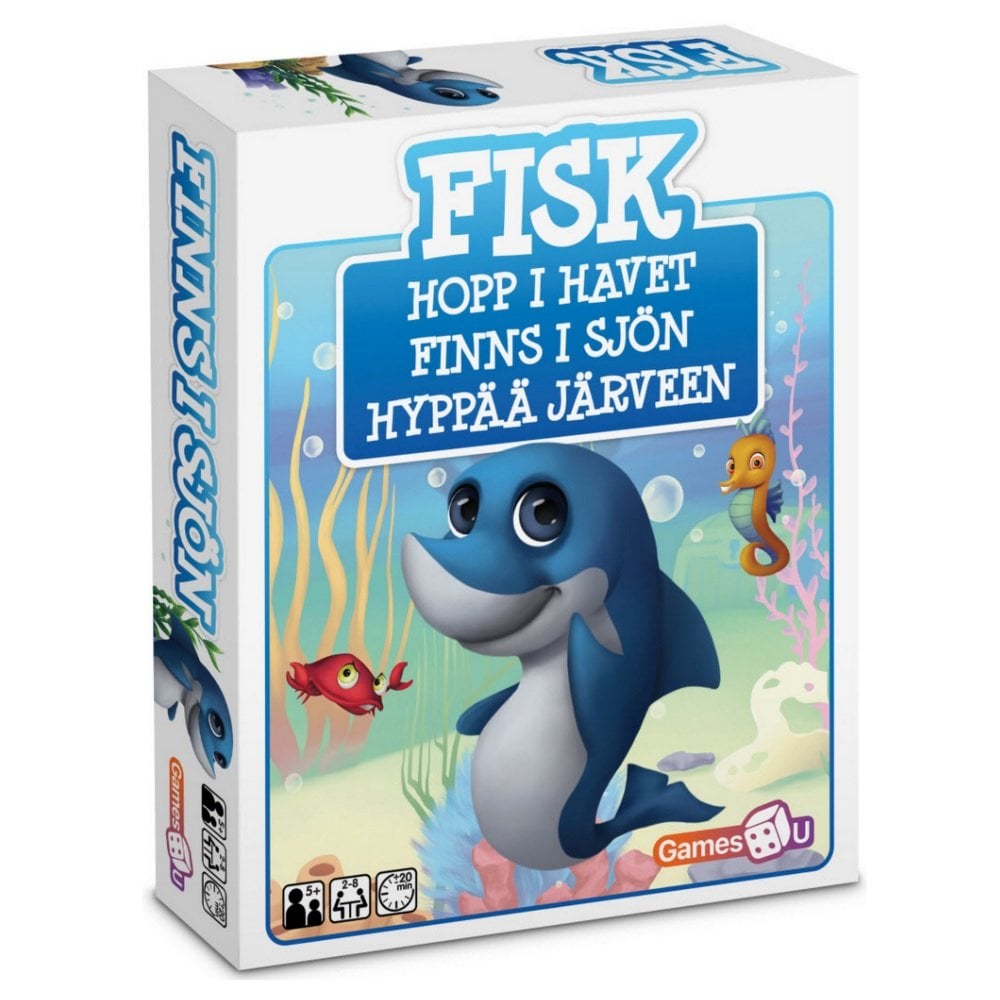 Games4U Kortspil Fisk